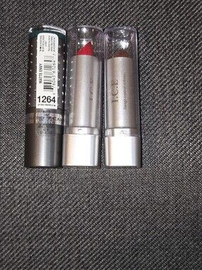 Hard Candy & I.C.E Lipstick Trio in Envy, Apricot, Peach Beige